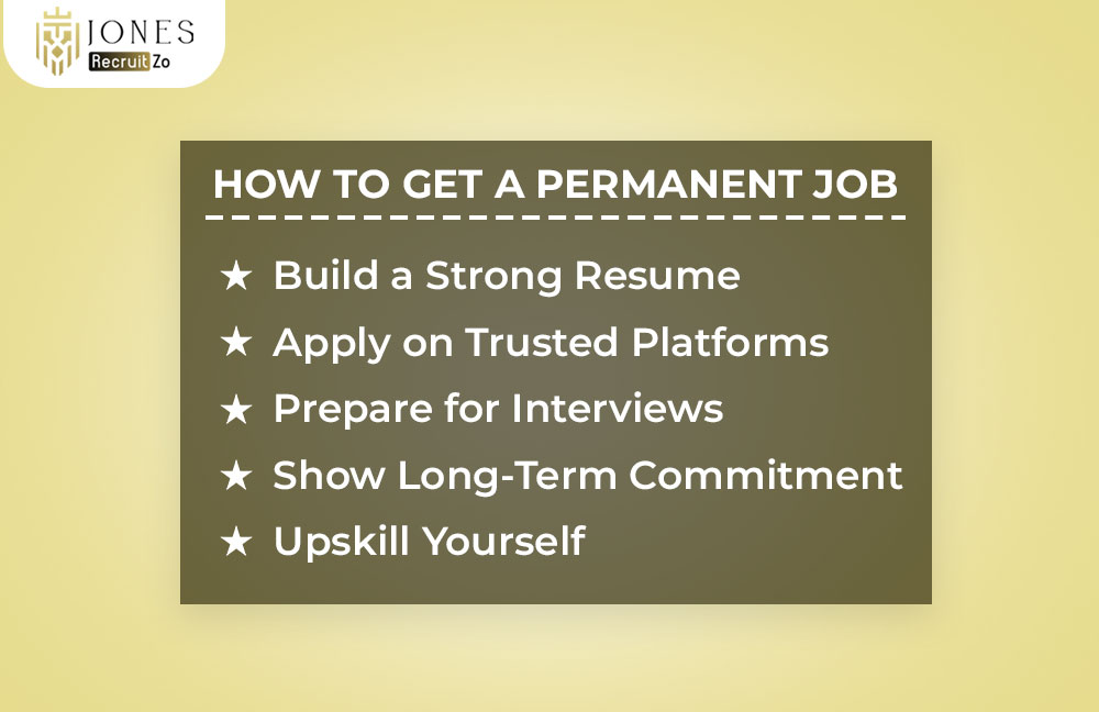 How to Get a Permanent Job